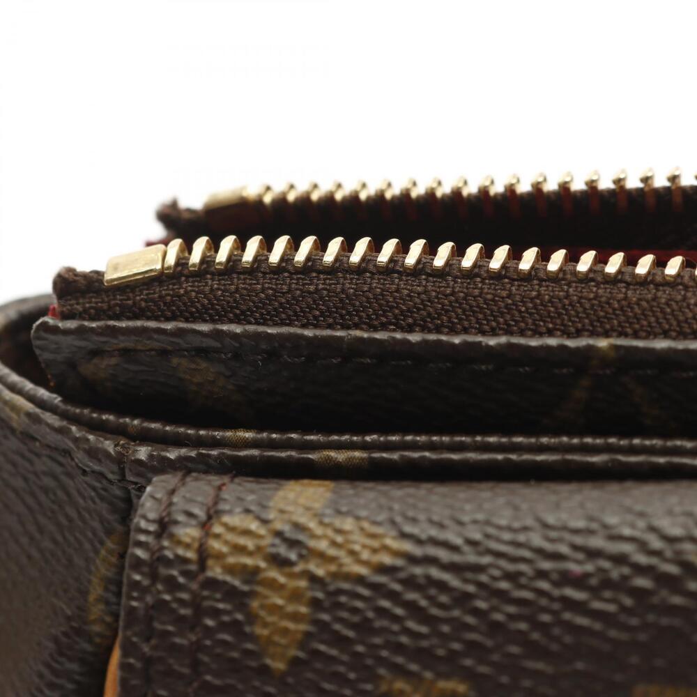 Louis Vuitton Vivacite Shoulder Bag Canvas Leather Monogram Brown - Picture 10 of 10